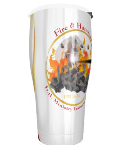 Fire and Hammer - FHITC - 30oz Tumbler - White