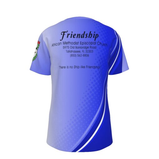 AME - Friendship - Tallahassee - Shortsleeve - Blue - Image 2