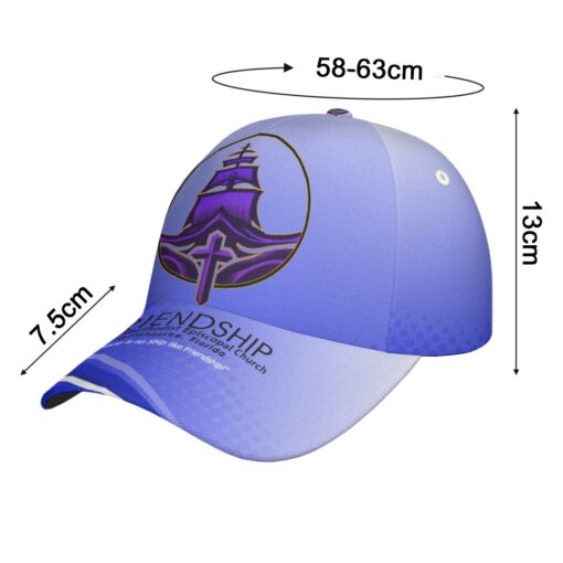 AME - Friendship - Tallahassee - Baseball Cap - Blue - Image 4
