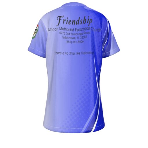 AME - Friendship - Tallahassee - Child - Shortsleeve - Blue - Image 2