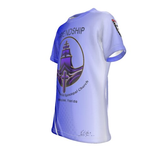 AME - Friendship - Tallahassee - Child - Shortsleeve - Blue - Image 4