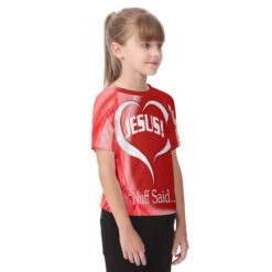 Alternative view of RGCC - Jesus - Nuff Said - Kids - Red