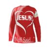 RGCC - Jesus Nuff Said - Long Sleeve - Red